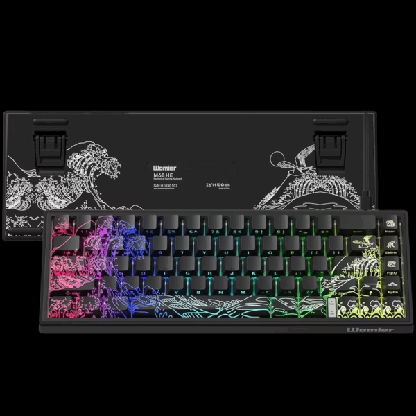 Womier M68 HE V2 Wave<div class="description-processor">60% Percent, Hall Effect, 8000Hz Polling Rate, RGB, USB-C</div>